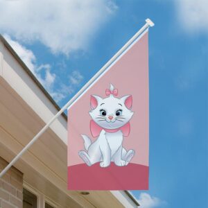 Geboortevlag gevelvlag aristokatten marie roze